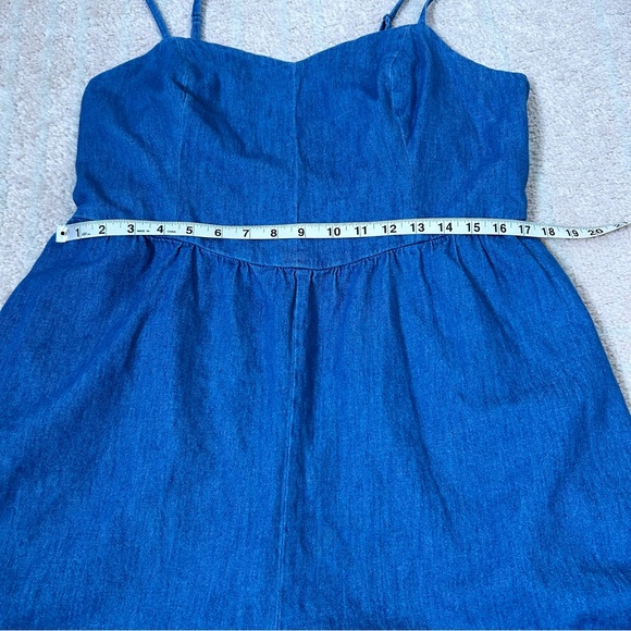 Old Navy Chambray Denim Romper Size XXL Cotton Spring Summer Festival Playsuit - Picture 8 of 11